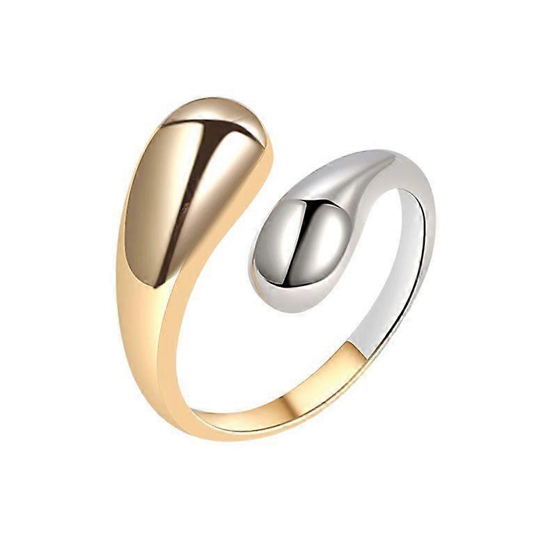 Open adjustable ring, personalized simple color ring