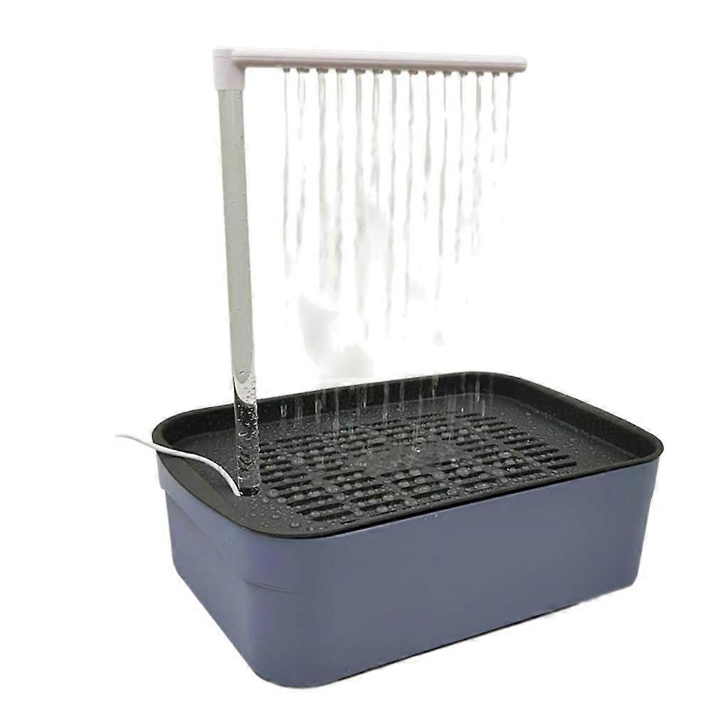 Filtration à recirculation Distributeur automatique d’eau filtrée Robinet Bain d’oiseaux