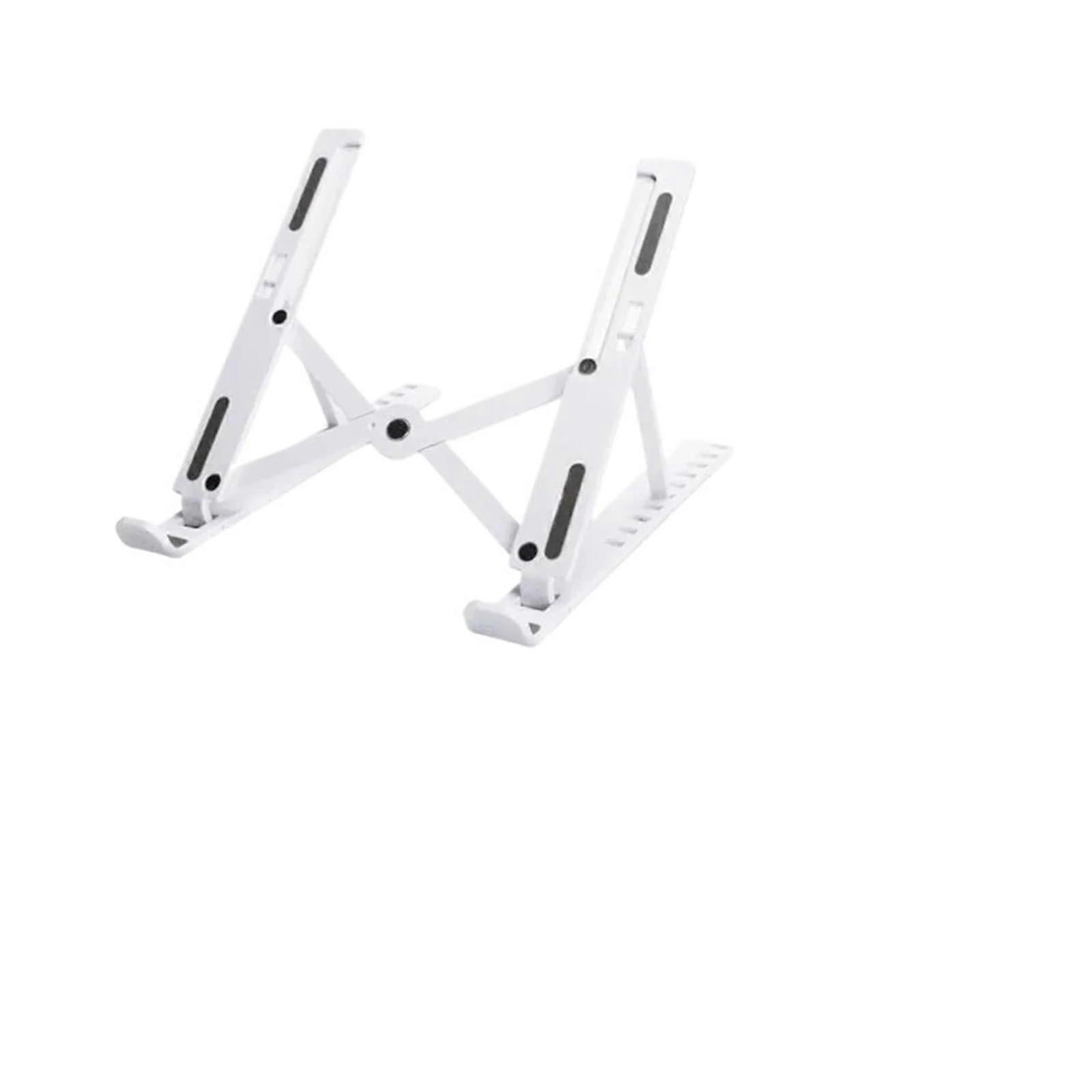 Laptop Stand Cooling Stand Foldable ABS Adjustable(White)