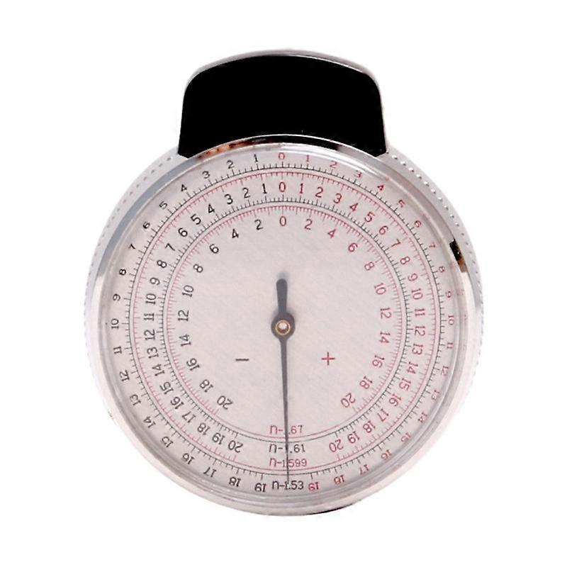 Ophthalmic Lens Clock Optometry Tool Shop, Professional Handheld Lens Curvature Measuring Tool Curvature Measure Gauge--56mm