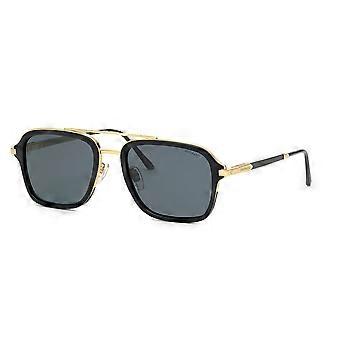 Okulary przeciwsłoneczne Chopard SCHG36 GOLD BLACK/DARK GREY 55/20/145 unisex