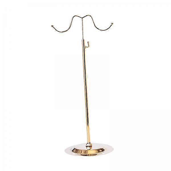 2x Handbag Display Stand Bag Display Rack Sturdy Stainless Steel Adjustable