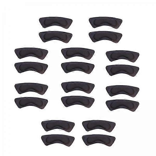 6x10 Pairs Shoes Heel Pads Back Insoles Inserts Sponge Liner Protector Black