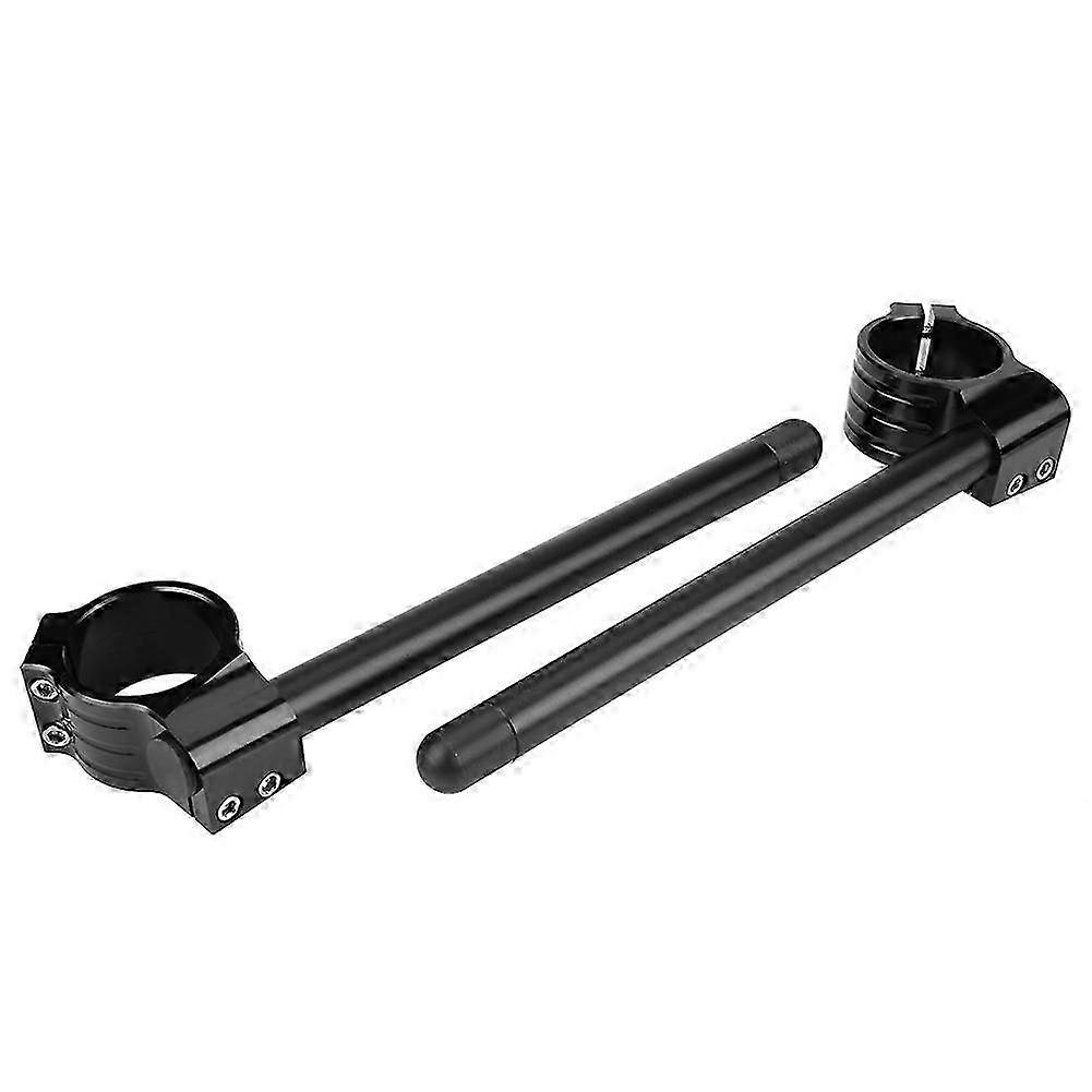 Universal Handlebar Fork Clip Ons Clipon Billet Separate Handle Bar Racer Motorcycle Dia 31mm