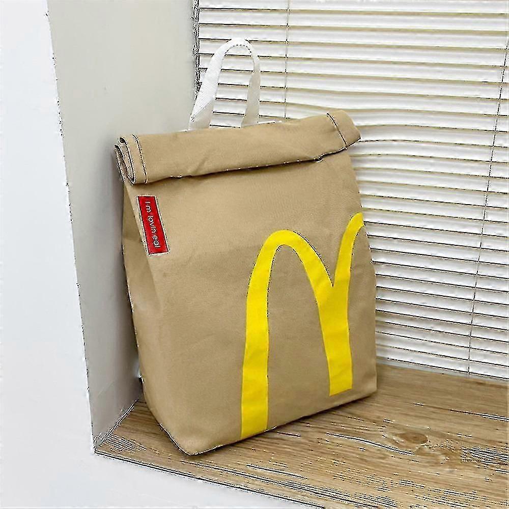 Reális Mcdonalds hátizsák / messenger oldalsó táska - gyorsétterem ajándék zseb válltáska kézitáska nagy kapacitású