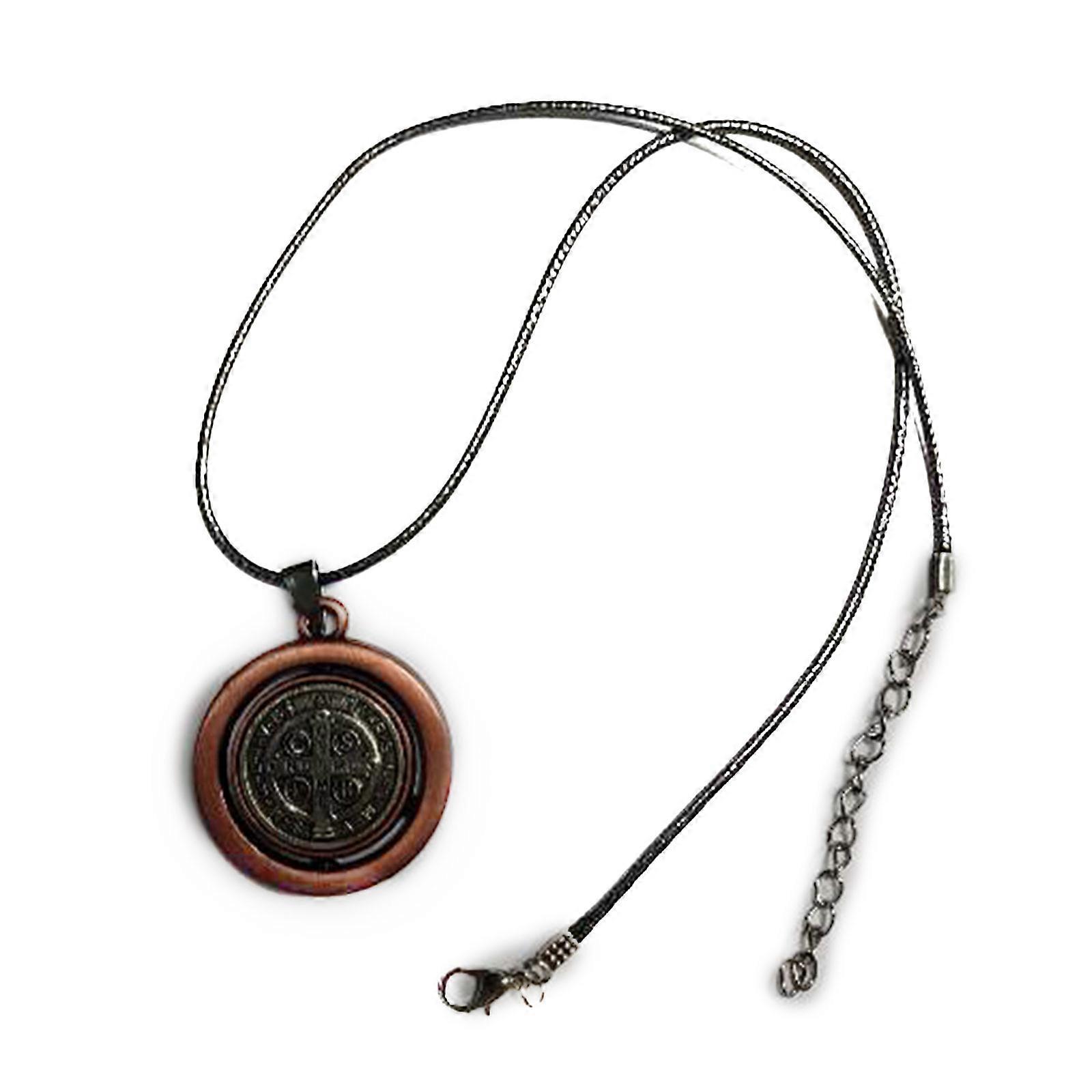 Double Side Vintage for Cross Charm Metal Catholic Pendant Religious Ornament for Handmade DIY Necklace Backpack Keychain Accessory  Vintage brass