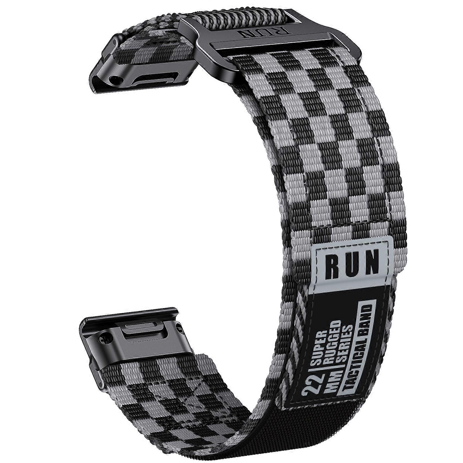 INF Garmin Fenix 8 Nylonvävd Rem  