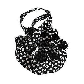 Egg Basket with Handle with 7 Pouches for Kitchen Garden Hen Duck Goose Eggs Black