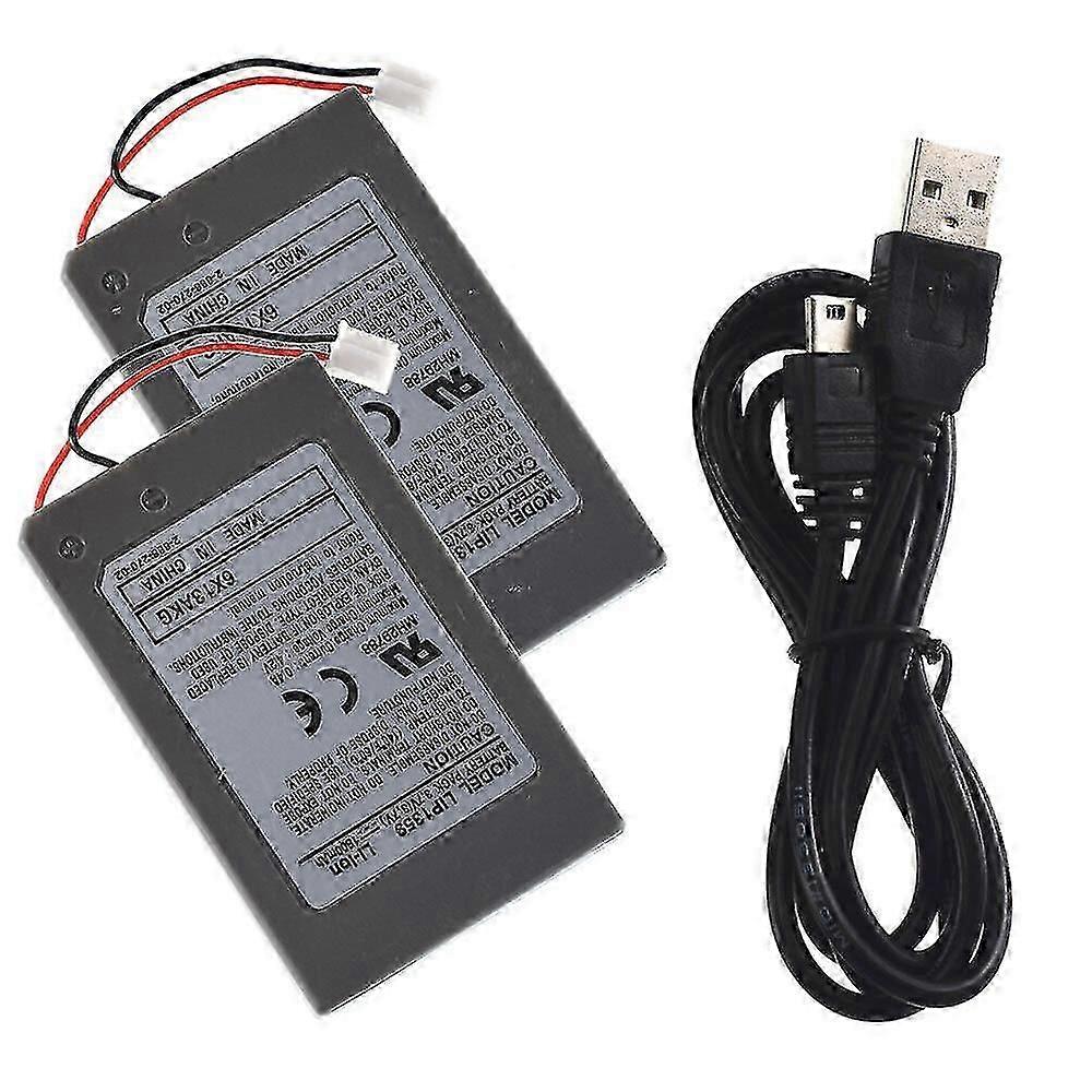 Xj2x Battery Compatible With Ps3 Playstation 3 Controller Dualshock 3 Sixaxis Lip1859 Lip1359