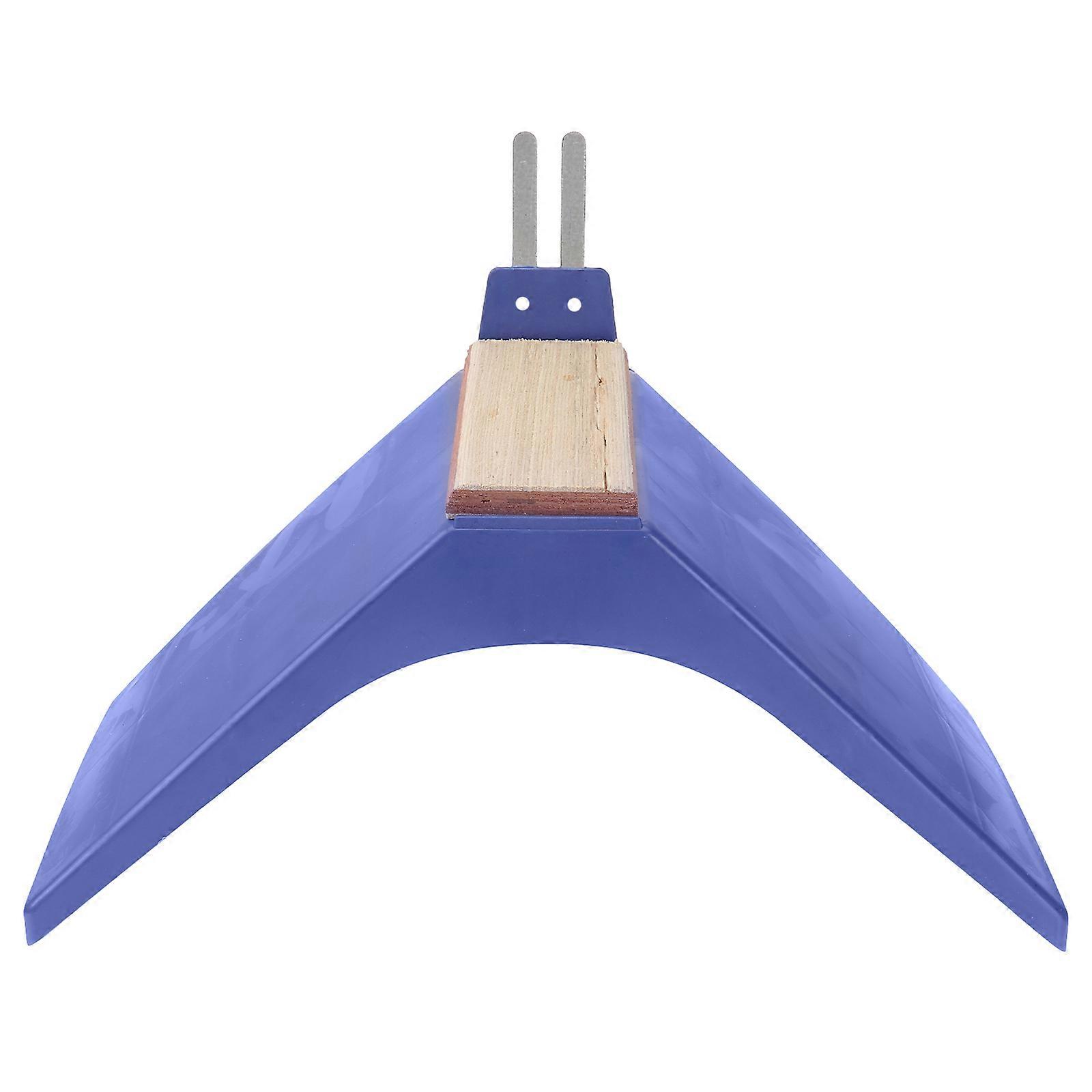 Durable Plastic Bird Perch Stand for Pet Use Blue Color 6pcs Ideal for Pigeons Parrots Various Birds