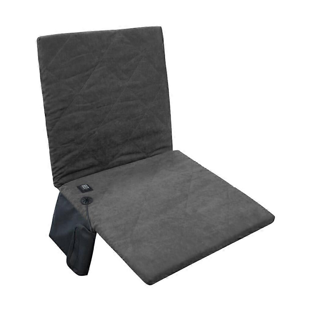 Stuhlcushion for camping, tearresistant Oxford fabric, lint and thick padding for outdoor camping, heated cushion, gray