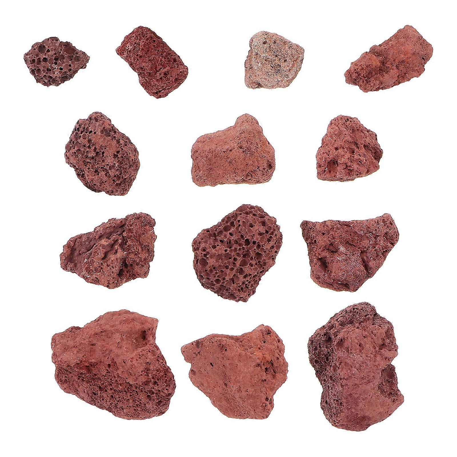 The **Dark Red Volcanic Aquarium Stone** is a versatile and aesthetically pleasing addition to any freshwater or saltwater aquarium setup. Here's a