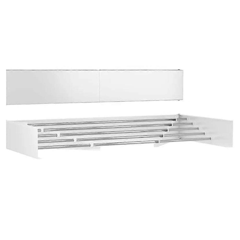 Wall Mounted Drying Rack Clothes Airer Laundry Indoor Outdoor Folding