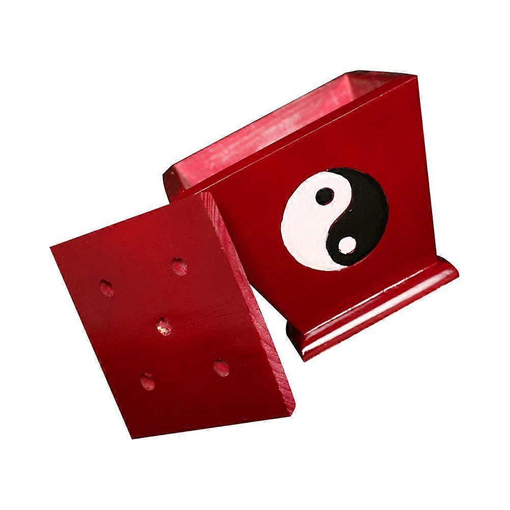 Desktop Flag Stand Synthetic Material Red Fixes Flag Easily Prop Usage 1Pc