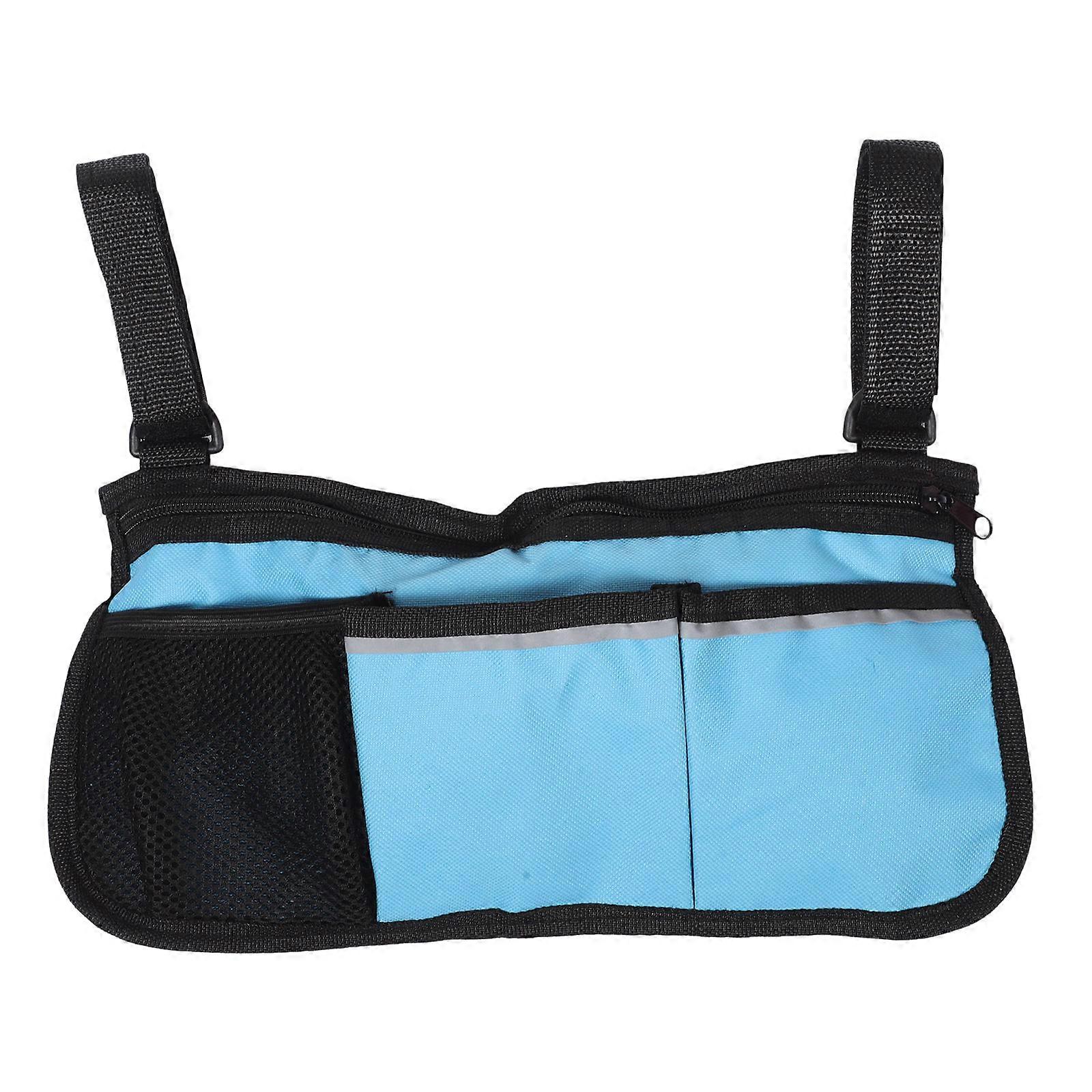 Wheelchair Storage Bag Side Pouch for Organized Storage