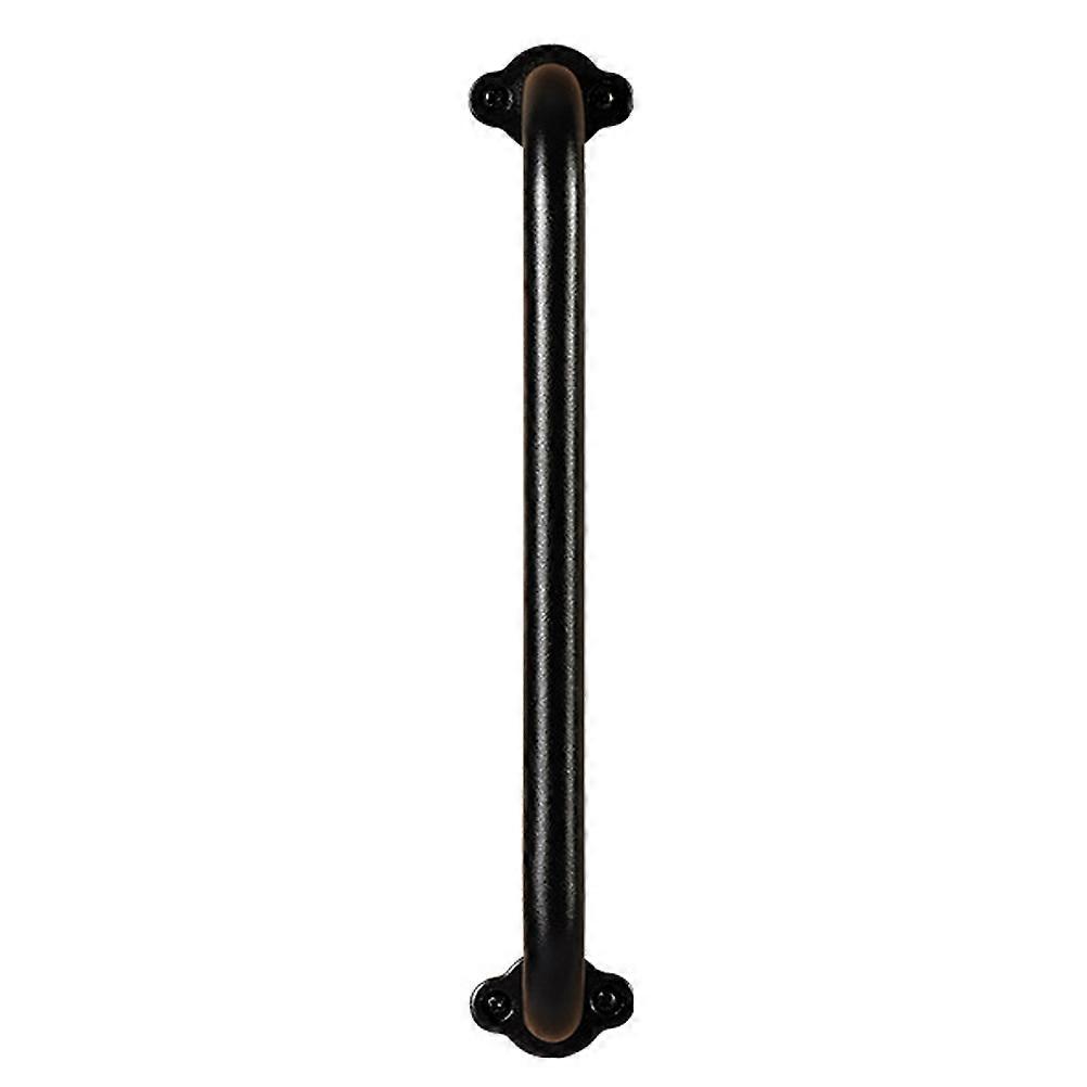 Durable Carbon Steel Barn Door Handle, Matte Finish, Heavy Duty Door Pull for Indoor and Outdoor Use