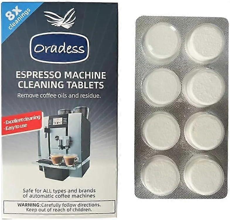 Coffee Machine Cleaning Tablets (8 Pack)