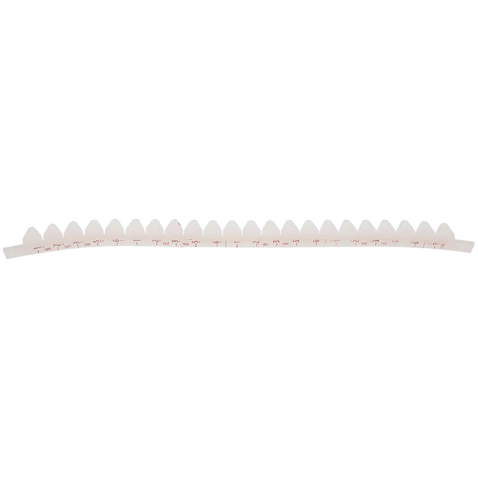 Sound Proofing Guzheng Mute Strip Practical Design For Home Practice Transparent 35.50X1.80X1.00CM Sound Dampening 1Pack