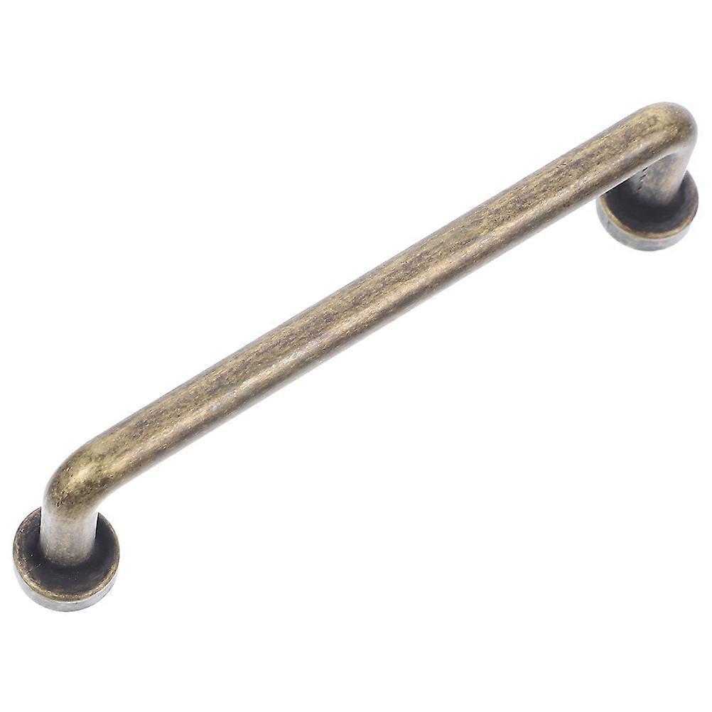 مقابض خزانة مقابض خزانة سبائك الزنك مقبض أثاث على الطراز العتيق ذهبي 14.2X3CM استبدال 1Pack