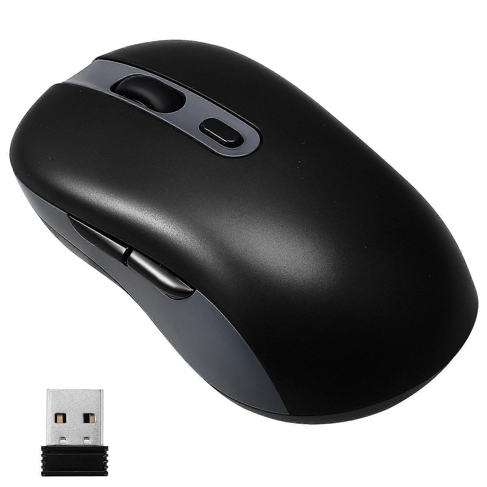 Adjustable Sensitivity Wireless Mouse For Office Travel Gaming Browsing Black 1Pcs