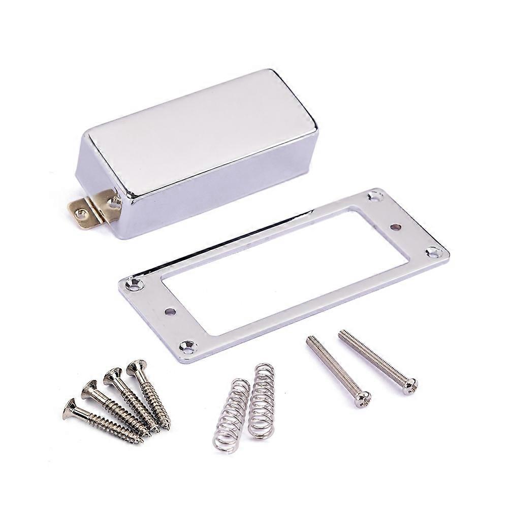 الغيتار بيك اب الإطار أجزاء الغيتار الكهربائي لمشاريع DIY الفضة النحاس والنيكل سبائك قطع الغيار 1 مجموعة