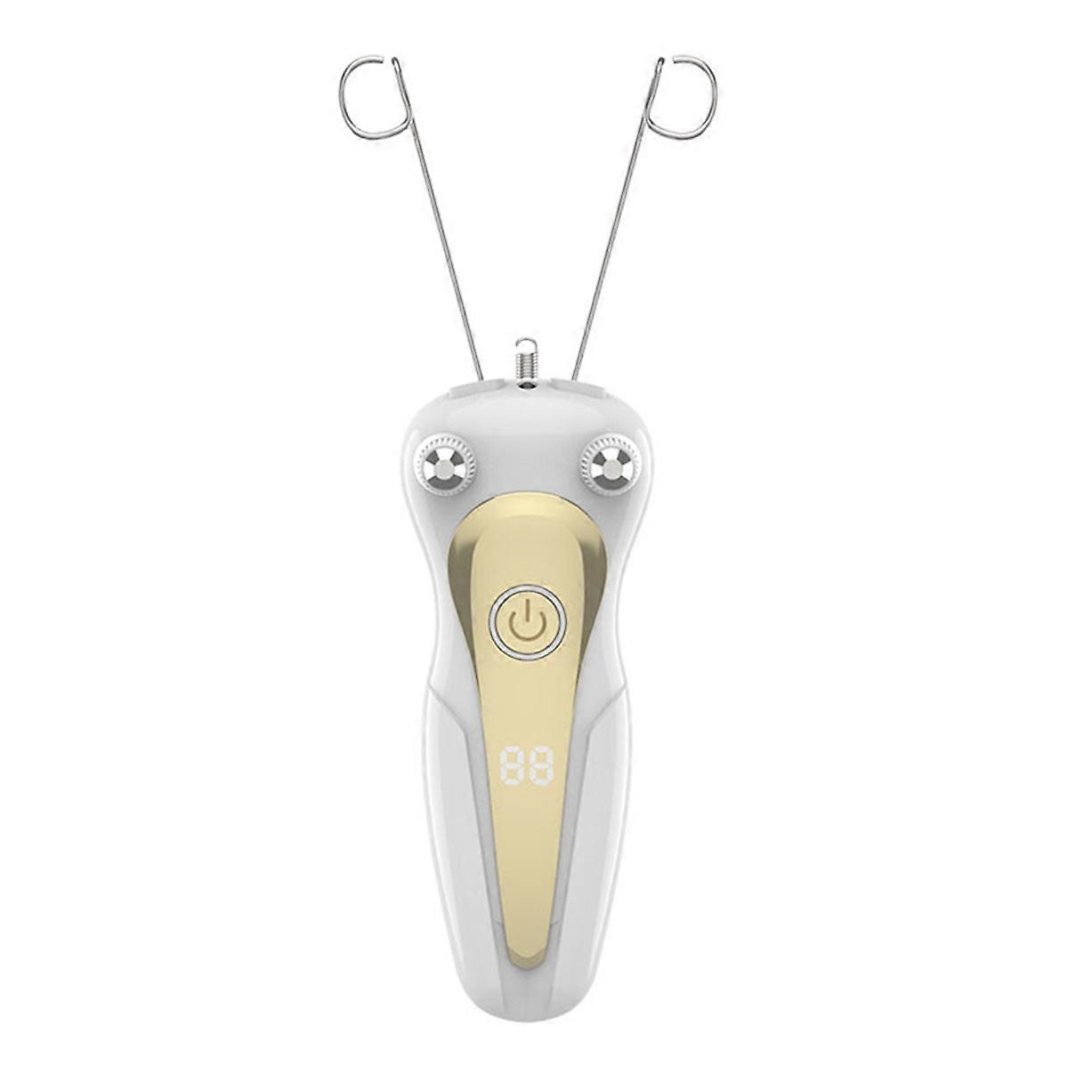 Épilateur électrique pour le corps, épilateur à fil de coton, rasoir pour jambes et bras, beauté féminine, épilateur à fil pour le cou, écran LCD