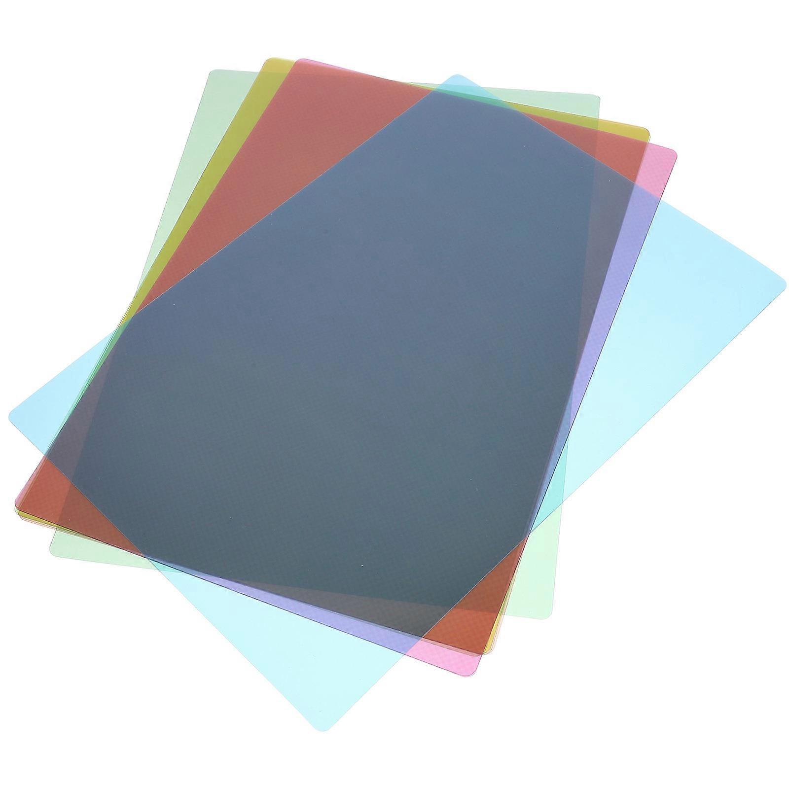 Kids Book Mark Reading Tracking Marker Assorted Color Rectangular Shape Reading Accessories 8Pcs