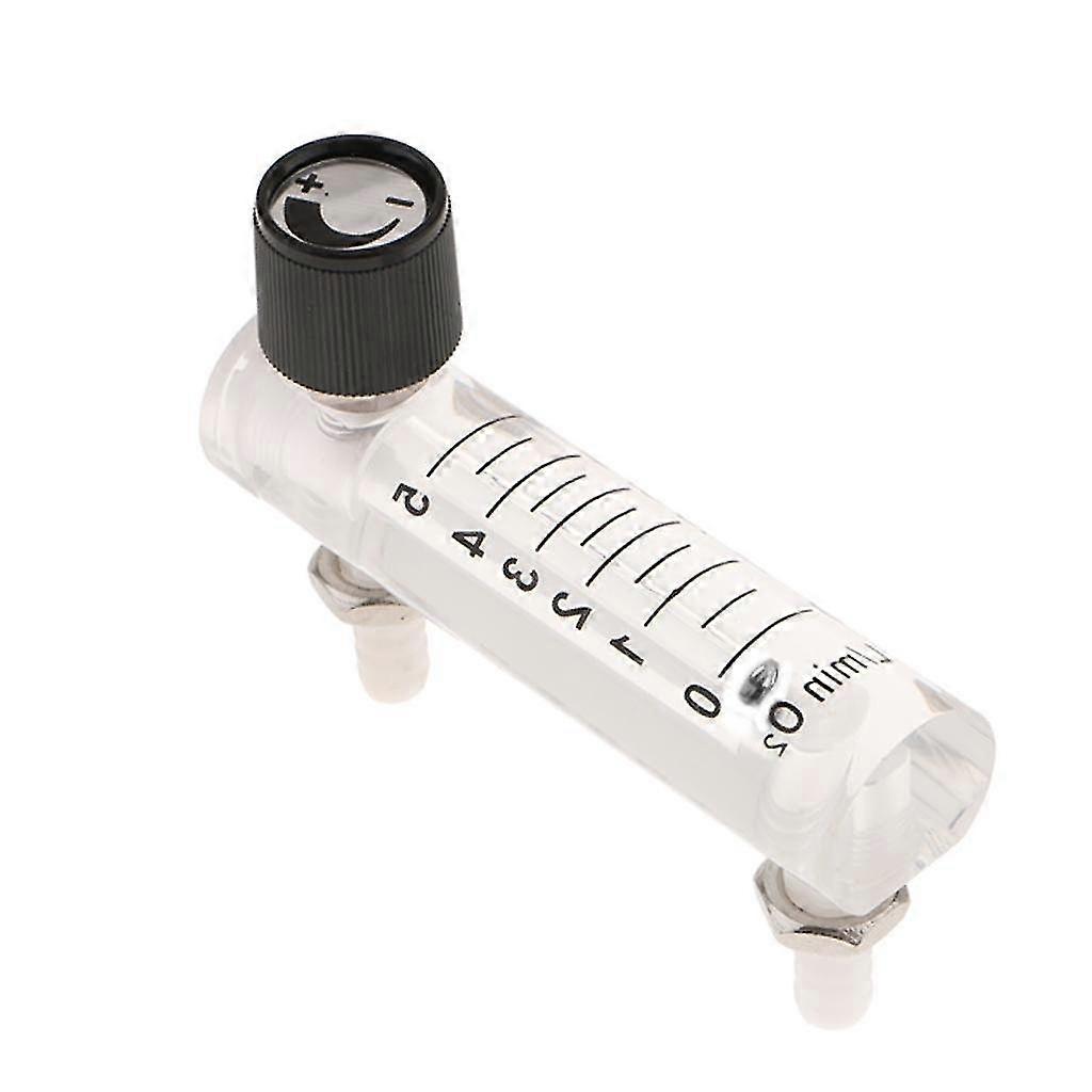 Oxygen Flow Meter Flowmeter with Control Valve for Air 0-5LPM