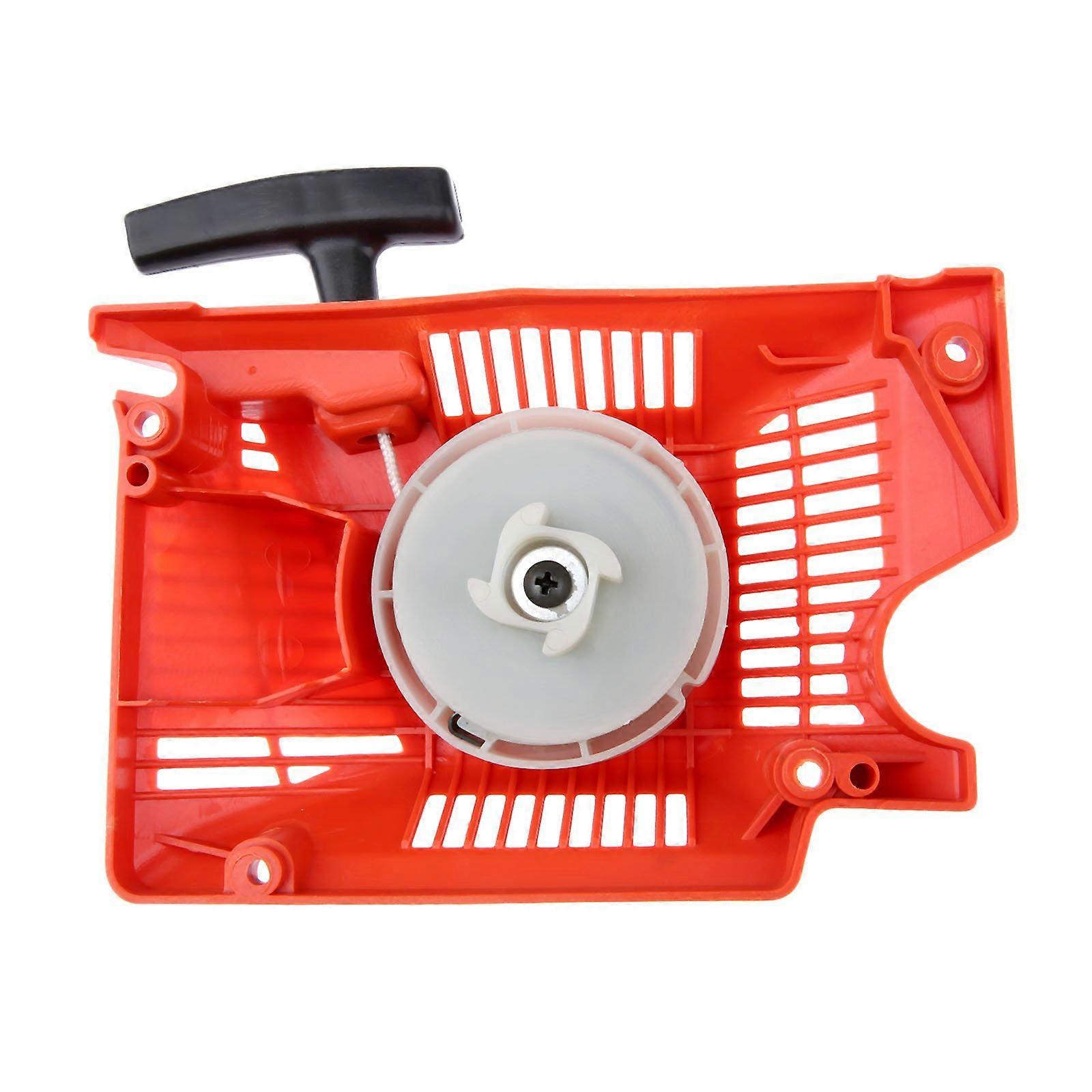 45CC 52CC 58CC Single Coil Starter for 4500 5200 5800 Chainsaw Red (AAA)