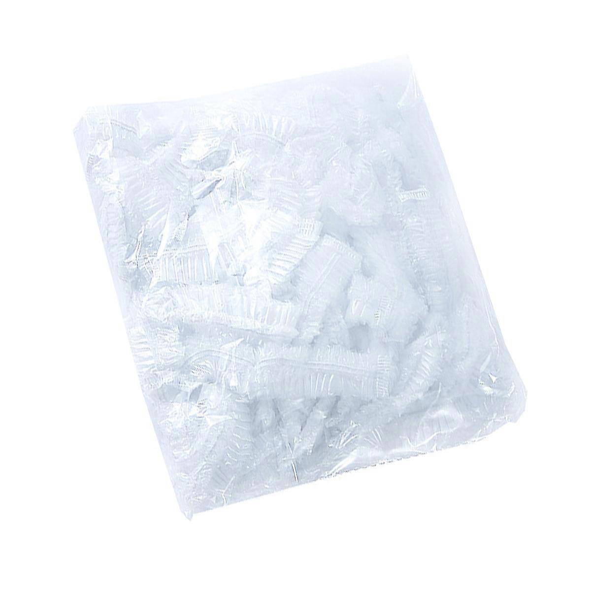 Fridge Food Preservation Elastic Edging Cover PE Material White Color 300Pcs 35X12X0.2cm