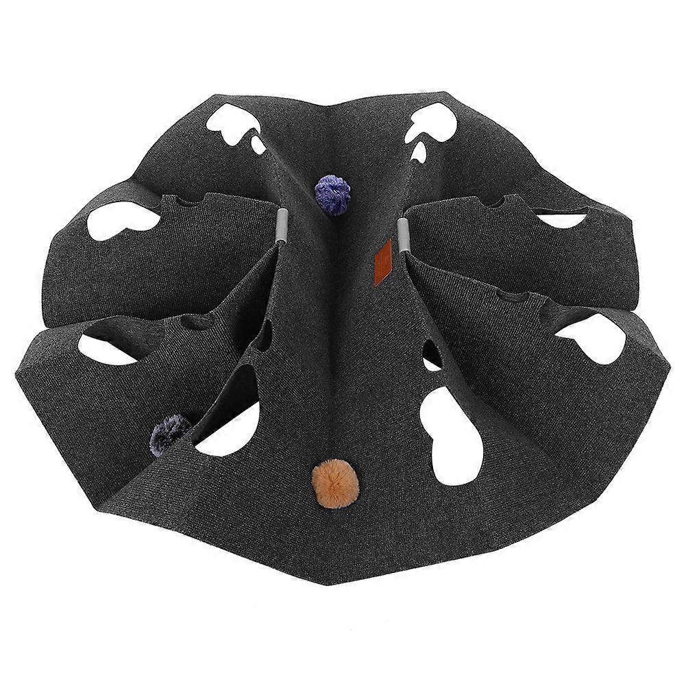 Cat Activity Play Thermal Base Game Mat Pet Fun Interactive Playing Training Scratching Bed Toy