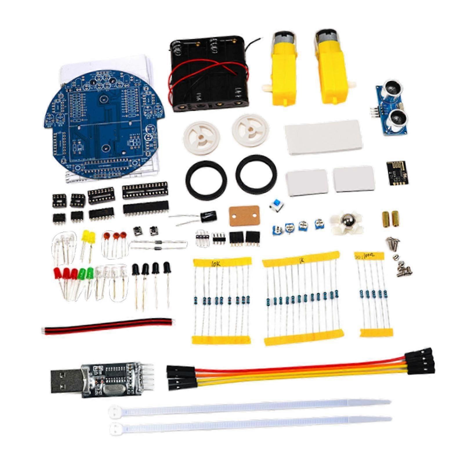 DIY Smart Car Kit Electronic Kit DIY MultiMode Graphical Programming Robot Toy, Type B