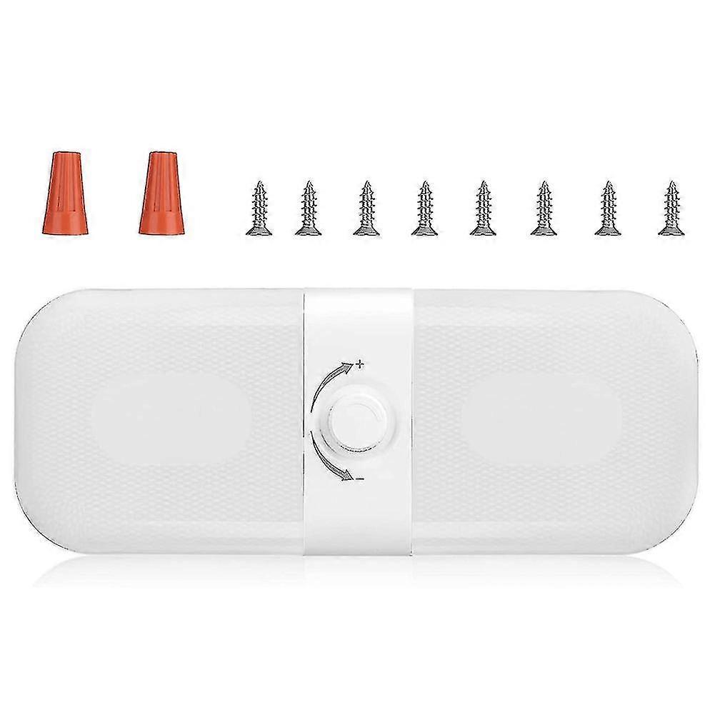 Adjustable Brightness 3 Color LED Ceiling Dome Lamp for Reading in RVs and Yachts