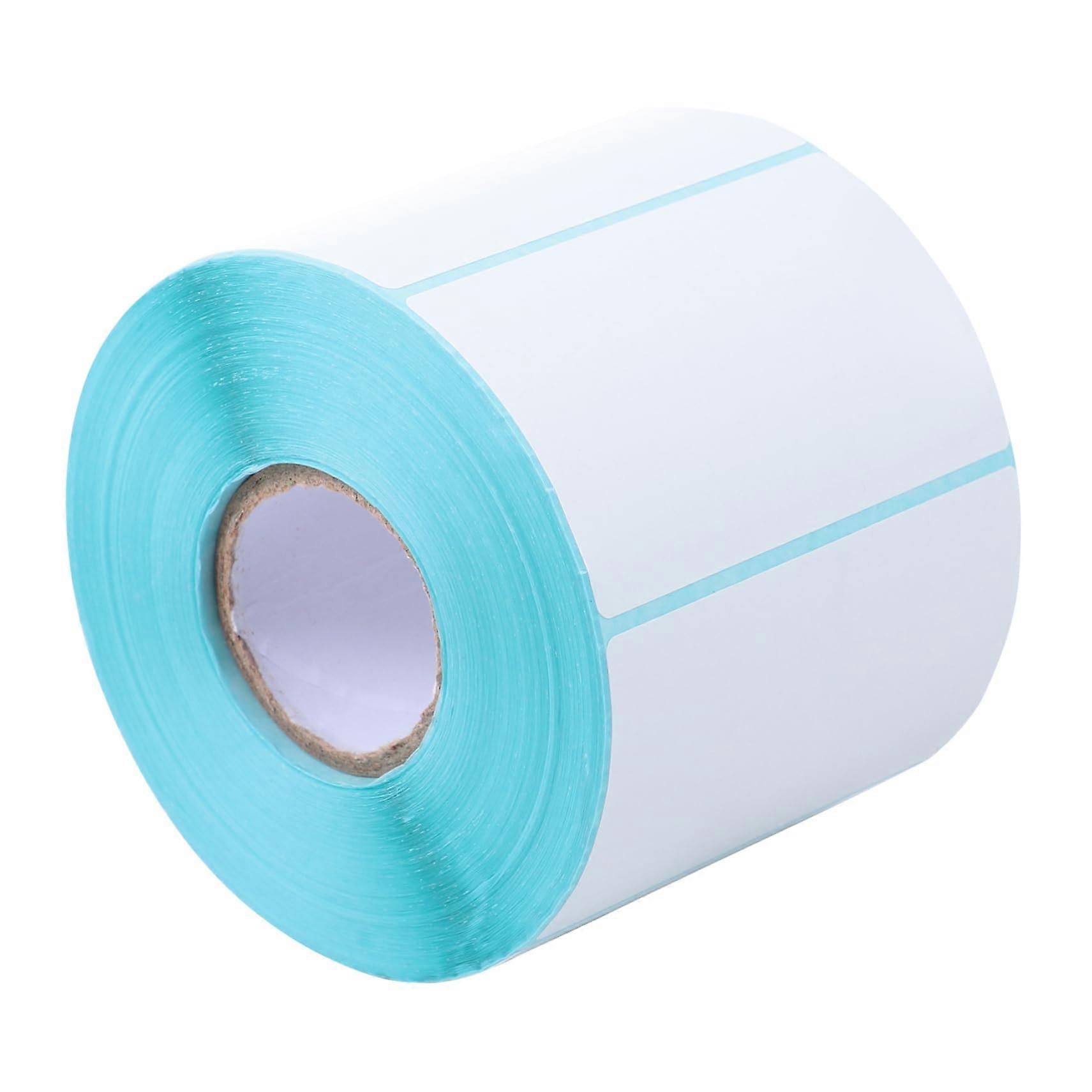 SelfAdhesive Label Stickers, Rectangular Labels, Permanent Adhesive White for Coding, Marking, Organizing, Easy Peel and Stick