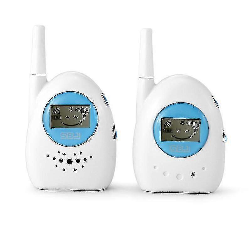 Wireless Audio Baby Monitor One-way Communication Max. 100m Transmission Range Crying Activated With Indicator Lights Battery Powered New Arrival