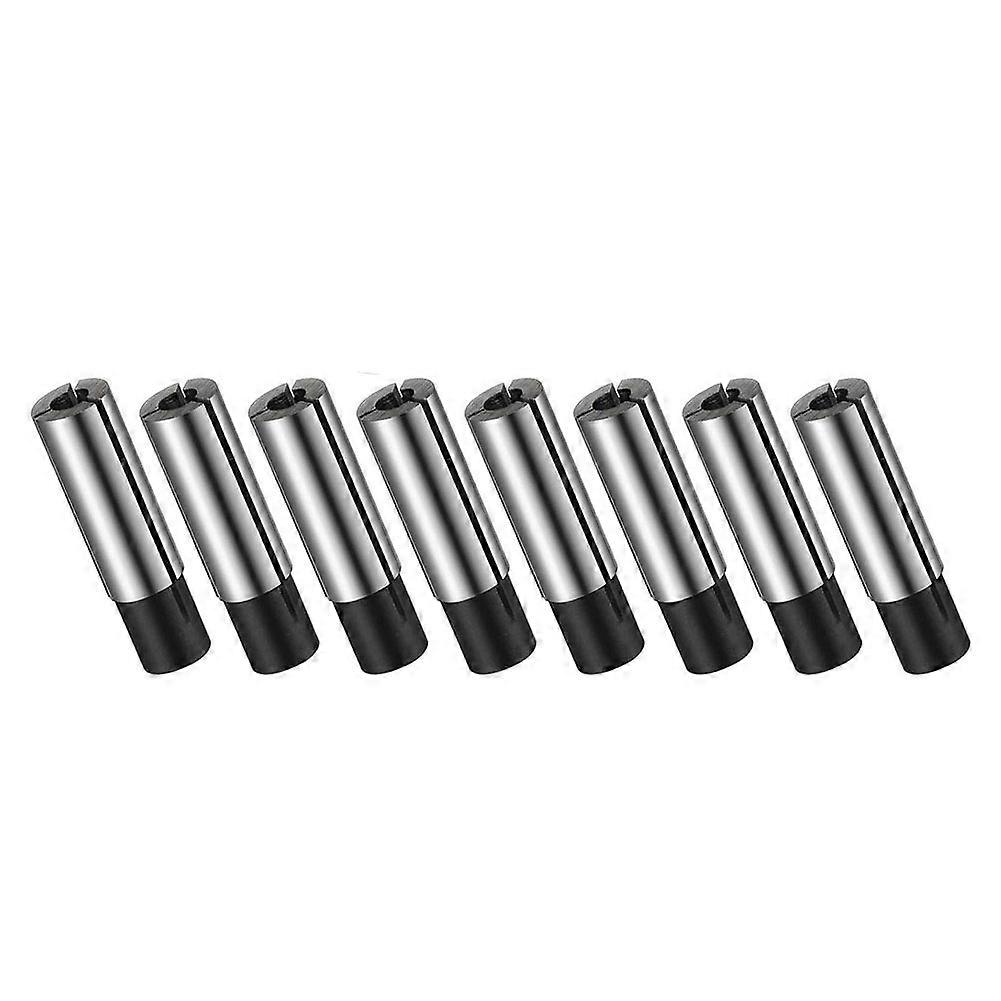 10PC 1/4in to 1/8in Collet Adapter High-Carbon Steel 1/4 to 1/8 Router Converter for CNC Lathe Route