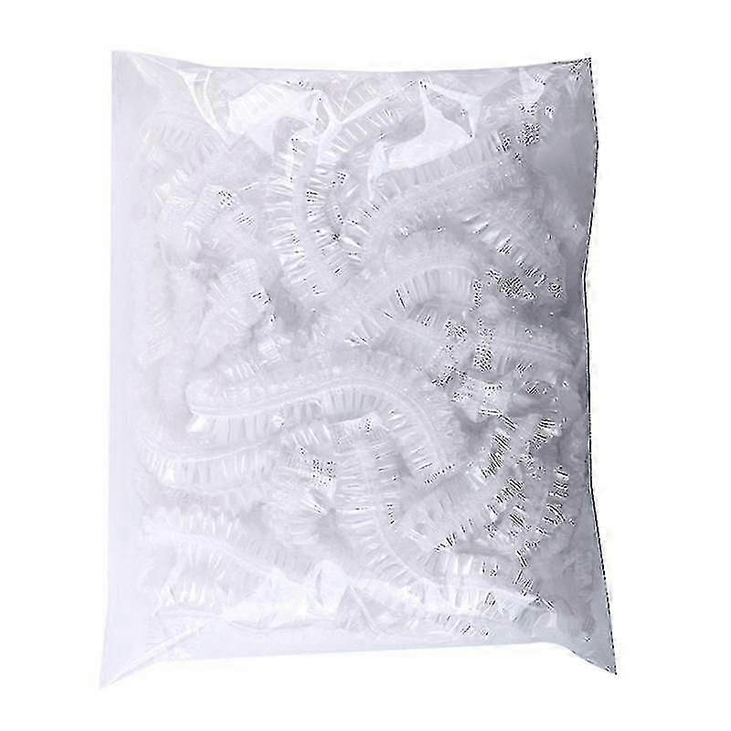 500pcs Disposable Food Cover Plastic Wrap Elastic Food Lids For Fruit Bowls Cups Caps Storage Kitchen Fresh Keeping Saver Bag