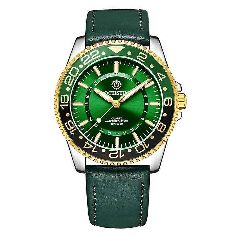 Leather Strap Quartz Watch OCHSTIN 7019G