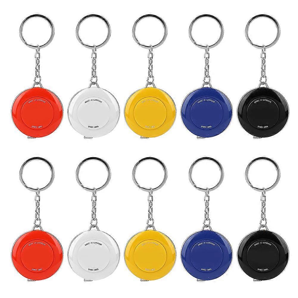 2025 Latest Model  10 Pcs Measure Tape 5 Colors Soft Measuring Ruler Cloth