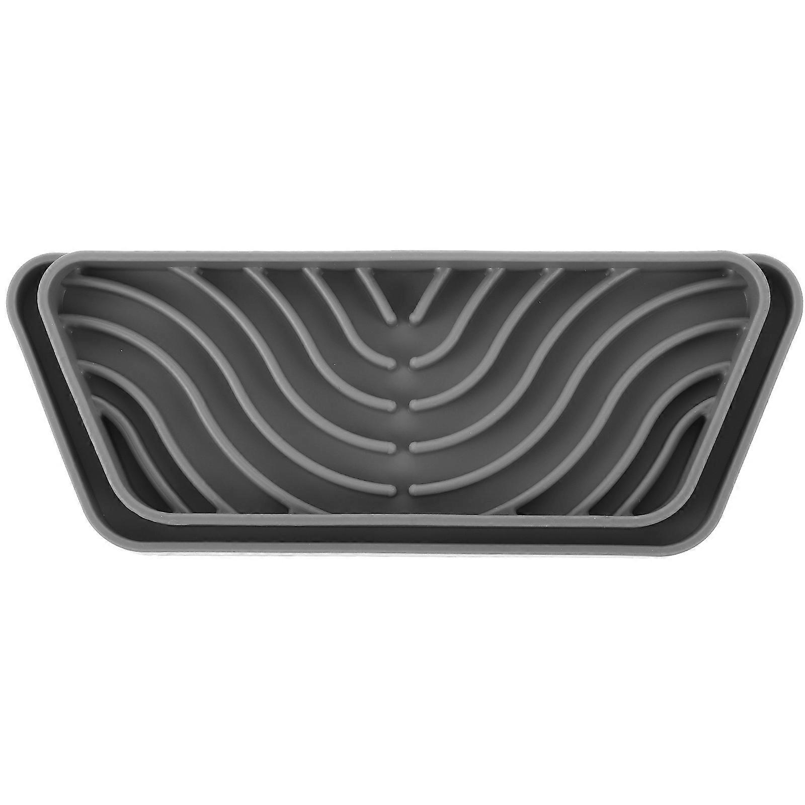 Fridge Drip Tray Silicone for Kitchen Use Prevent Overflow Easy to Cut 1Pack