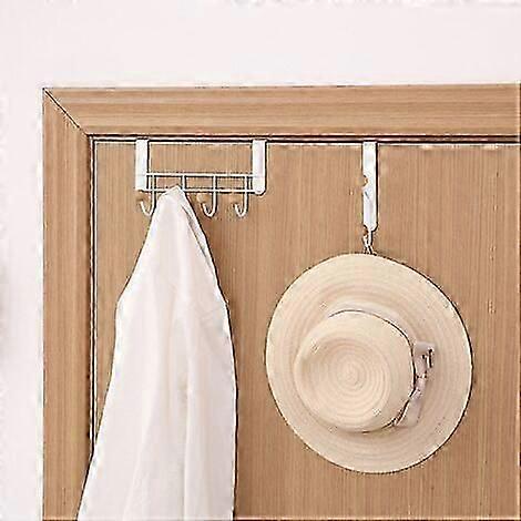 Over-the-Door Hook Hanger - Space-Saving Solution for Bedrooms, Bathrooms, and Kitchens