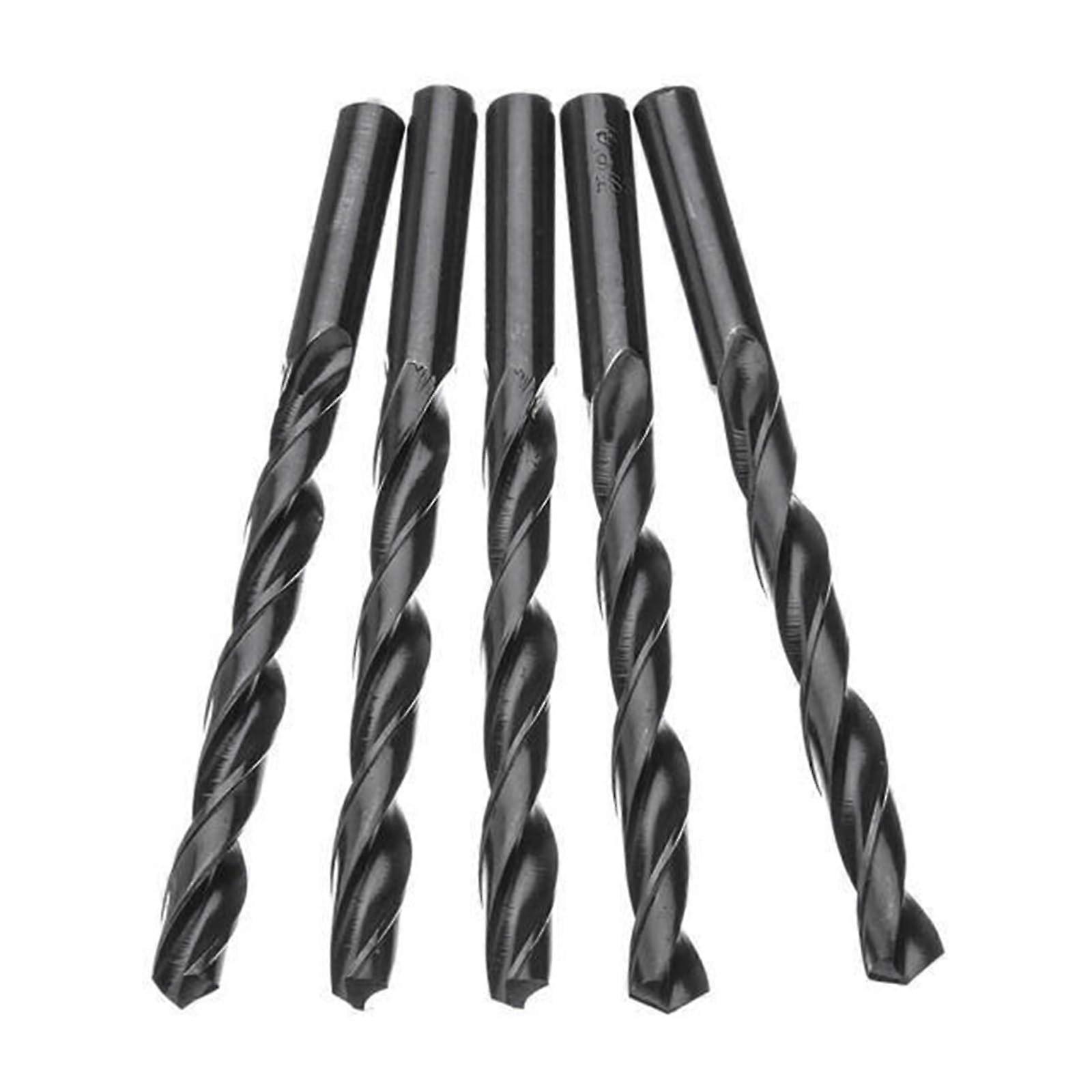 5piece 912mm HSS Twist Drill Bit Set with Straight Shank, Metric, Professional Tool (Size: 9.5MM)