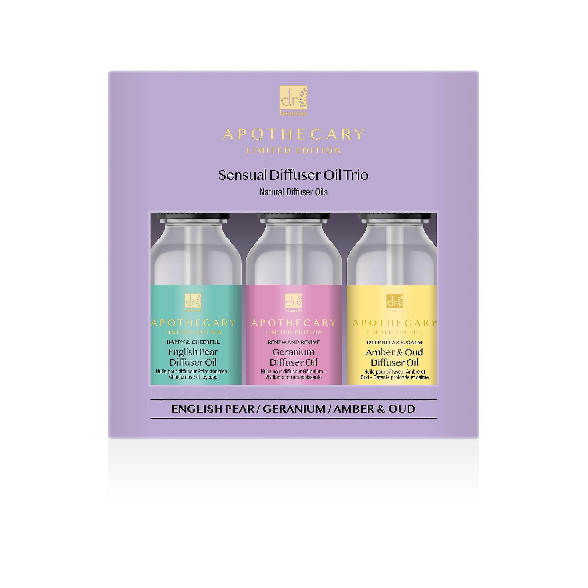 Dr Botanicals Sensual Diffuser Oil Trio