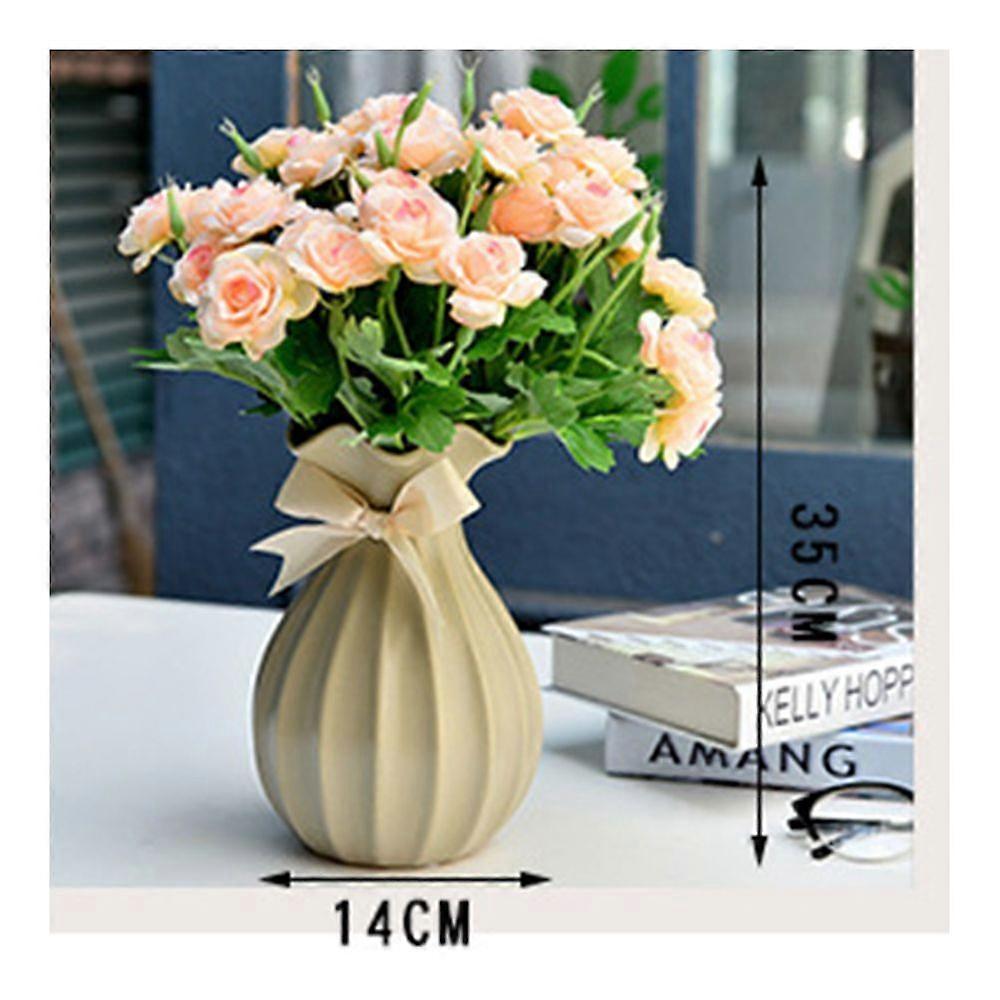 Artificial Flower Vase Set Home Table Decoration