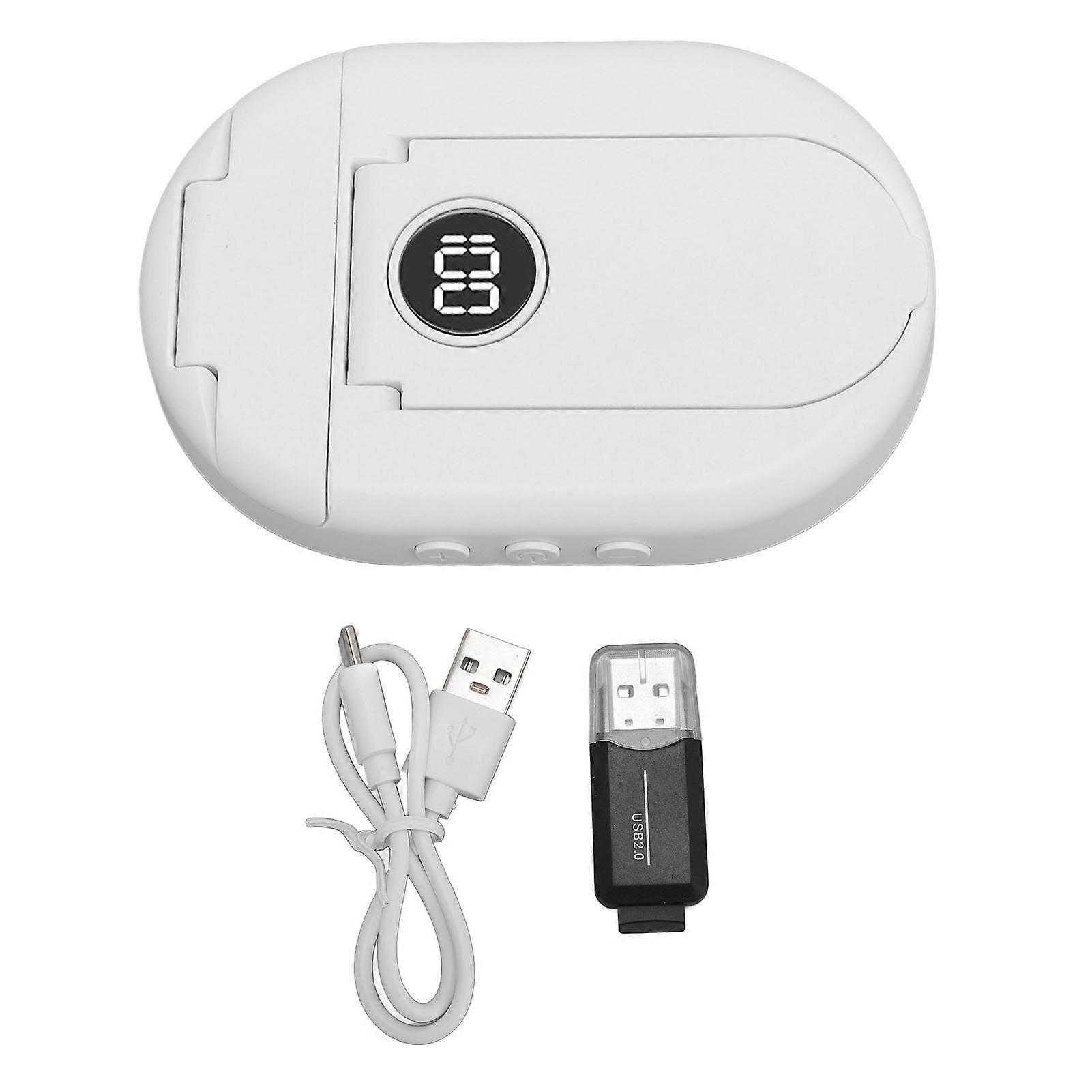 Bone Conduction Pillow Speaker with White Noise, Bluetooth, and Timed Shutdown for Sleep