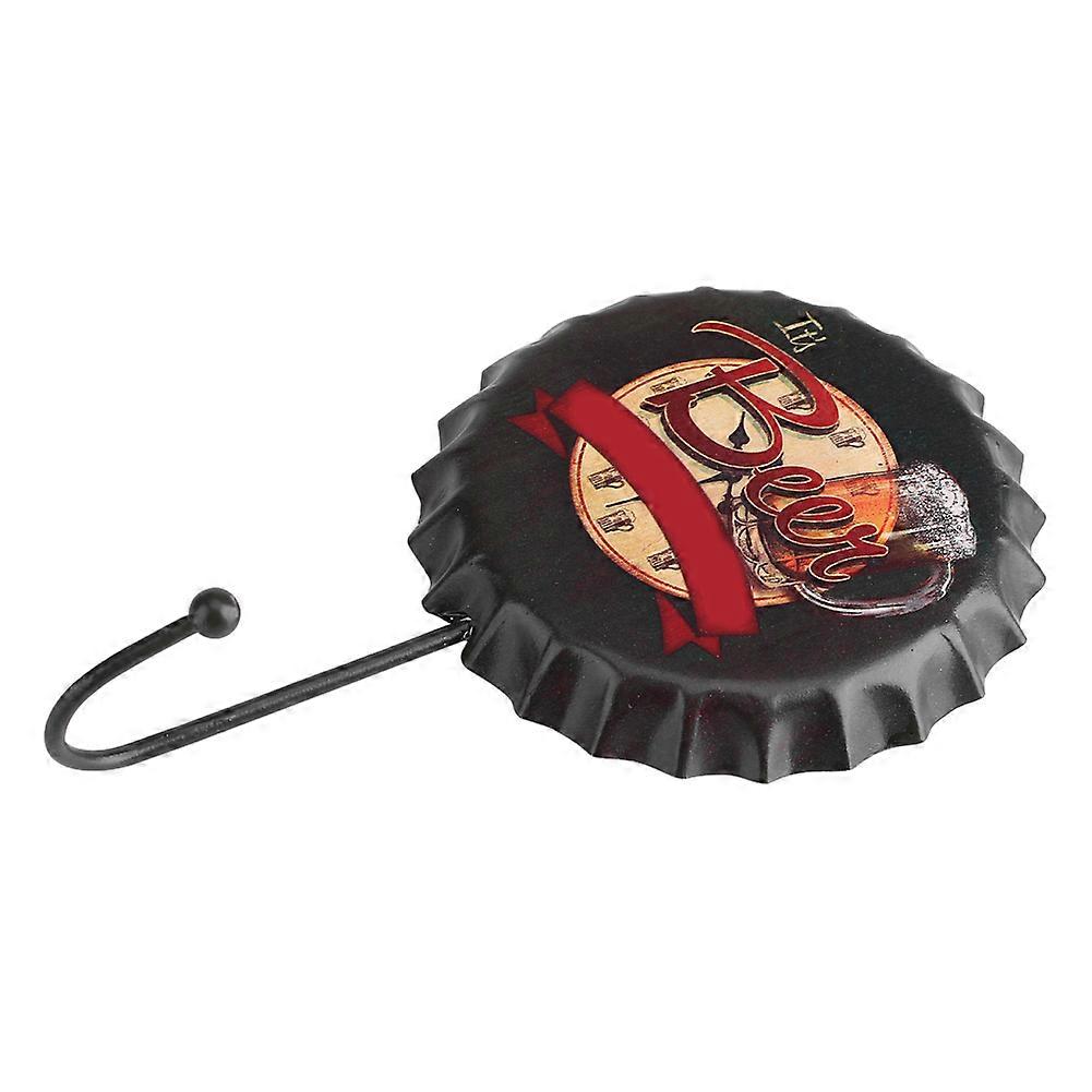 Retro Metal Bottle Cap Hook Tin Poster Wall Sign Pub Club Bar Coffee Restaurant Decor N Style
