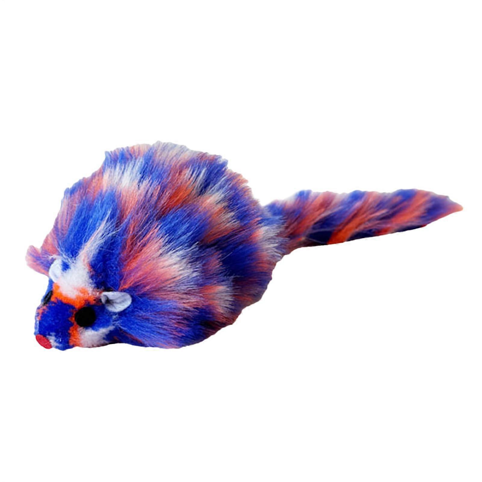 Squeaky Mouse Toy for Cats – Interactive Toy for Durable, Soft Stress Relief for Kittens Stimulates Natural Hunting Instincts, Entertaining