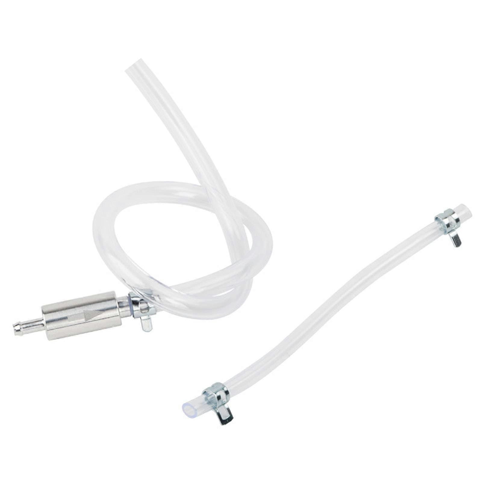 Hydraulic Brake Bleeding Tool With Lockable Bleed Hose Disposable One-Way Check Valve For Automotive Brake Fluid