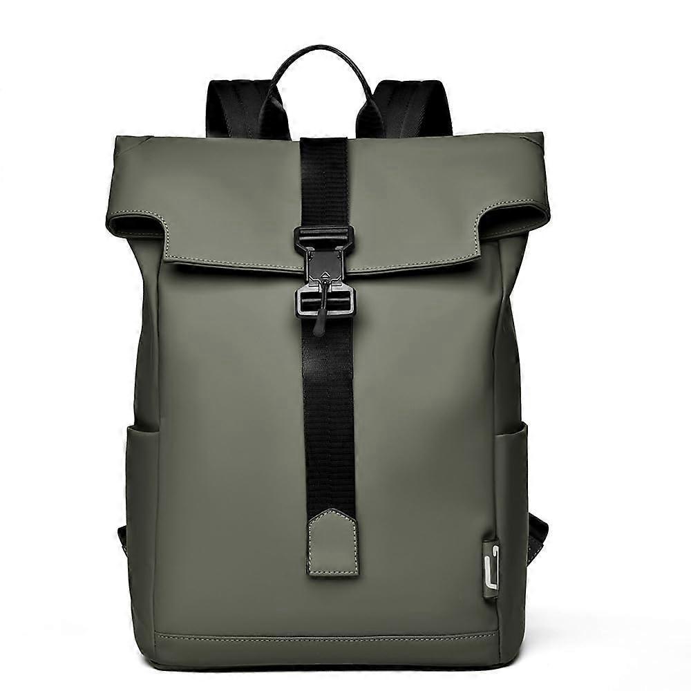TerraX Ergonomic Waterproof Backpack with Large Storage Area for Laptops and Utensils Mountain Experts, Green