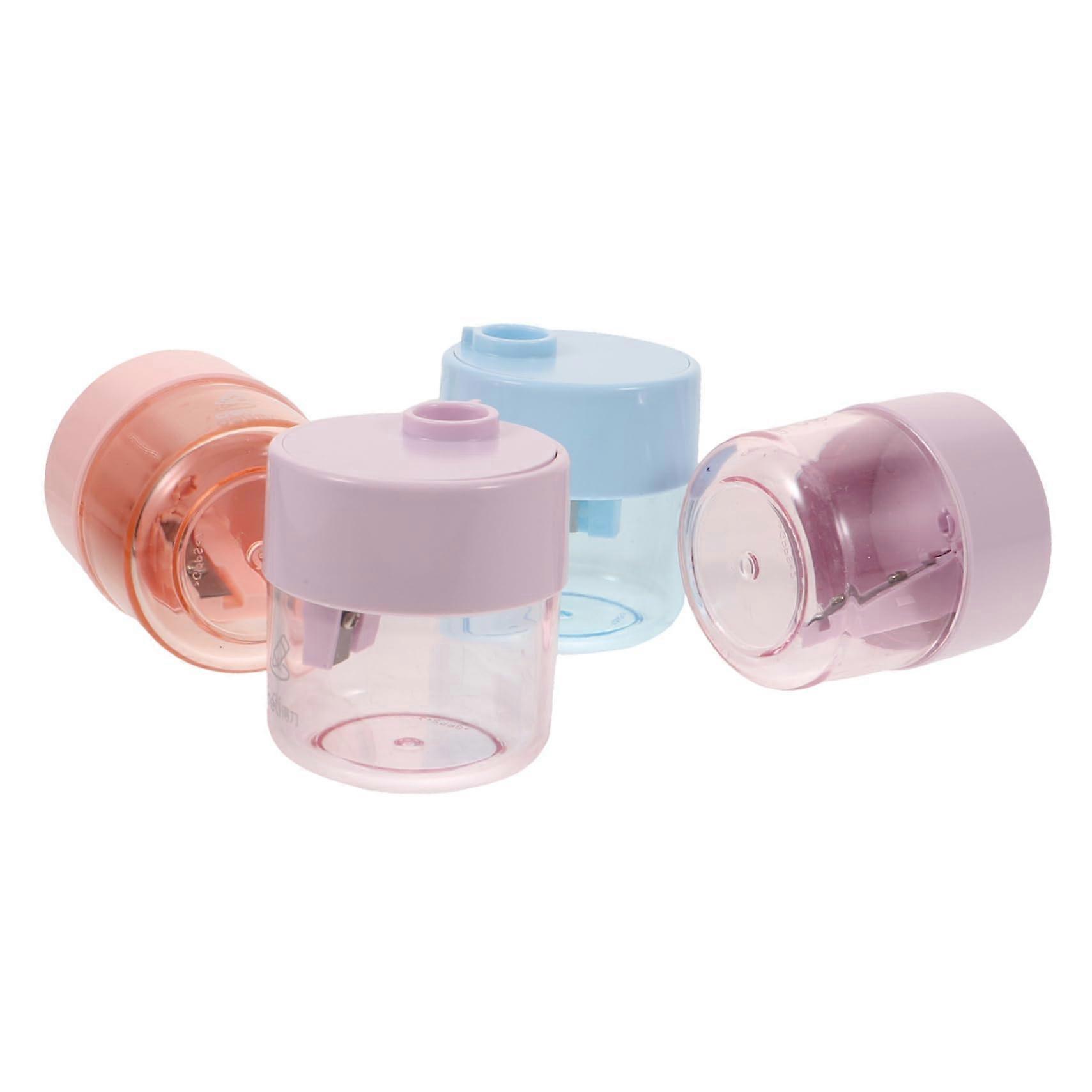 Manual Pencil Sharpener Single Hole for Students Mini Size Ideal for School Use, Compact Design, Lightweight Plastic